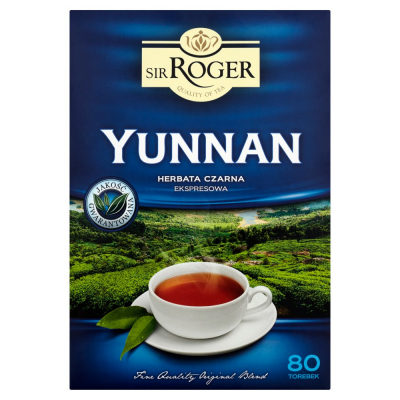 Sir Roger Yunnan Herbata czarna ekspresowa 136 g (80 torebek) (1)