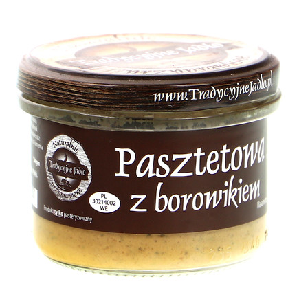 TRADYCYJNE JADŁO PASZTETOWA Z BOROWIKIEM 160G (11)