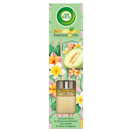 AIR WICK Pachnące patyczki Soczysty Melon & Egzotyczna Plumeria 40 ml (1)