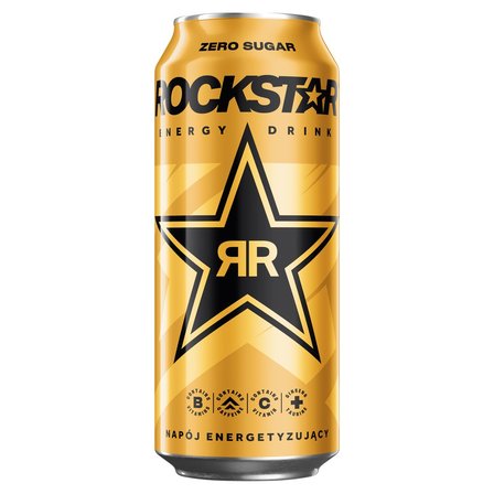 Rockstar Gazowany napój energetyzujący bez cukru 500 ml (1)