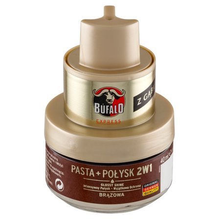 Búfalo Express Pasta + połysk 2w1 brązowa 40 ml (2)