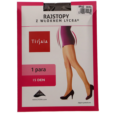 RAJST.ECO+LYCRA 15DEN/BRĄZ 4 (1)