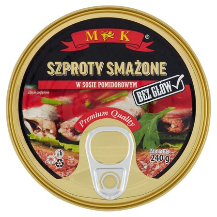 MK Szproty smażone w sosie pomidorowym 240 g (1)