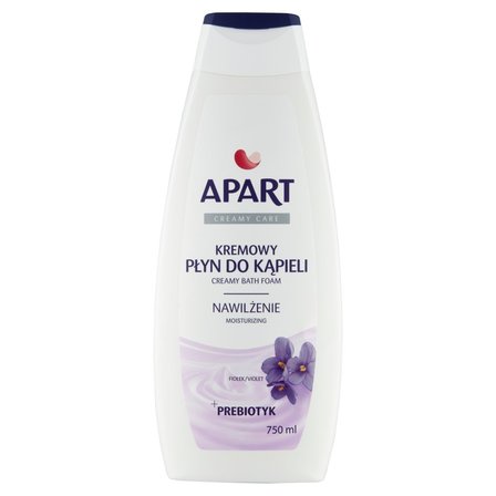 Apart Creamy Care Kremowy płyn do kąpieli fiołek 750 ml (1)