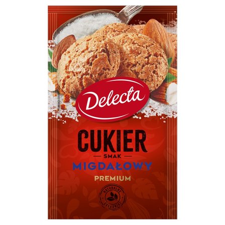 Delecta Premium Cukier smak migdałowy 15 g (1)