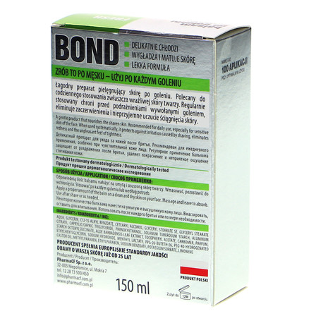 BOND FRESH BALSAM PO GOLENIU 150ML (7)