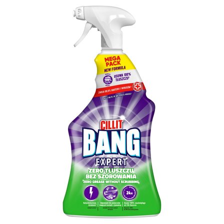 Cillit Bang Expert Spray zero tłuszczu bez szorowania 900 ml (1)