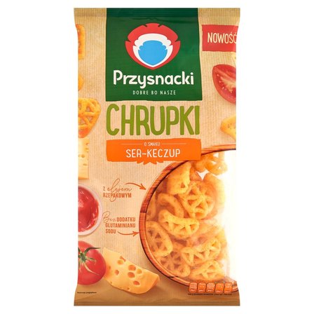 Przysnacki Chrupki o smaku ser-keczup 120 g (1)