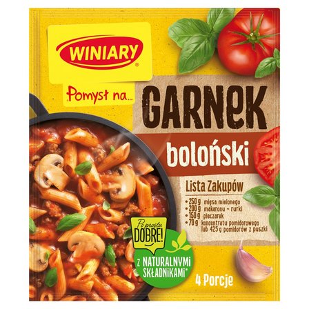 Winiary Pomysł na... Garnek boloński 45 g (2)