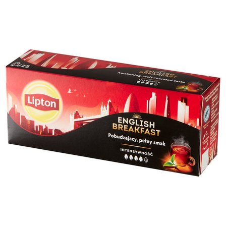 Lipton English Breakfast Herbata czarna 50 g (25 torebek) (2)