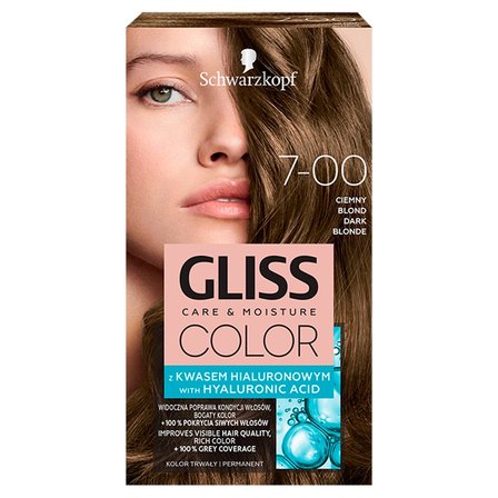 Schwarzkopf Gliss Color Farba do włosów ciemny blond 7-00 (1)