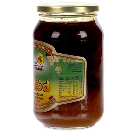 Sądecki bartnik miód nektarowo - spadziowy pszczeli 1,2 kg (2)