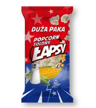 Łapsy Popcorn solony 100g (1)