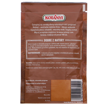 Kotányi Mieszanka przypraw garam masala 20 g (2)