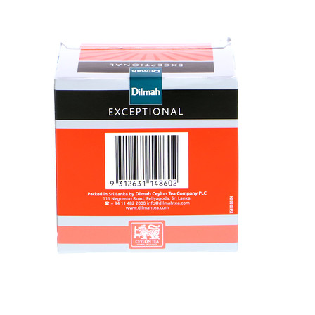 DILMAH EXCEPTIONAL ENGLISH BREAKFAST CZARNA KLASYCZNA CEJLONSKA HERBATA 40G (6)