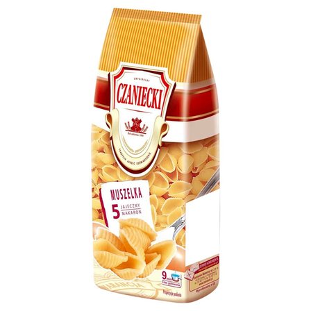 Czaniecki Makaron 5 jajeczny muszelka 250 g (2)