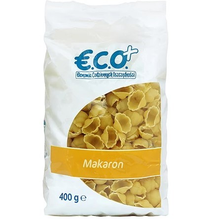 Eco+ Makaron muszelki 400g (1)