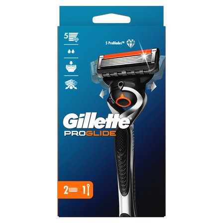 Gillette ProGlide Maszynka do golenia dla mężczyzn, 2 ostrza wymienne do maszynek (1)