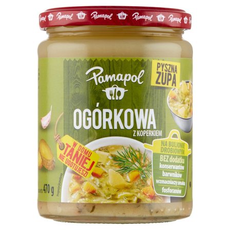 Pamapol Ogórkowa z koperkiem 470 g (1)