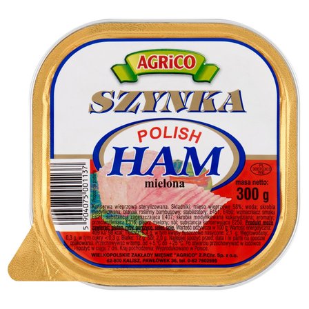 Agrico Polish Ham Szynka mielona 300 g (1)