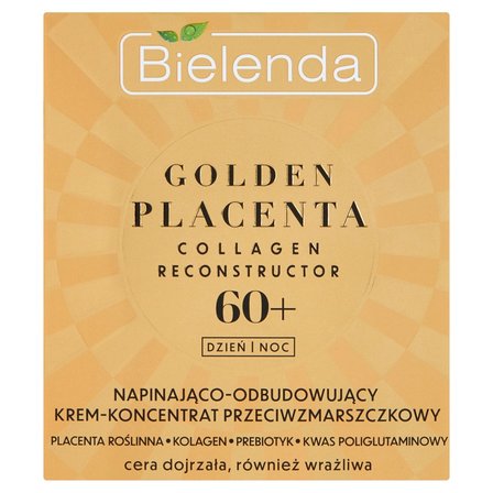 Bielenda Golden Placenta 60+ Napinająco-odbudowujący krem-koncentrat przeciwzmarszczkowy 50 ml (1)