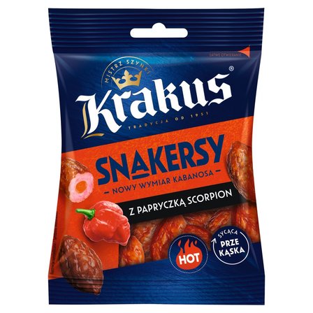 Krakus Snakersy z papryczką scorpion 85 g (1)