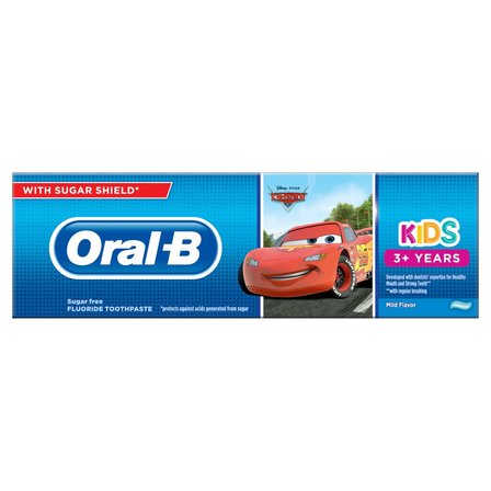 Oral-B Kids „Auta” Pasta do zębów 75ml, 3+ lat (1)