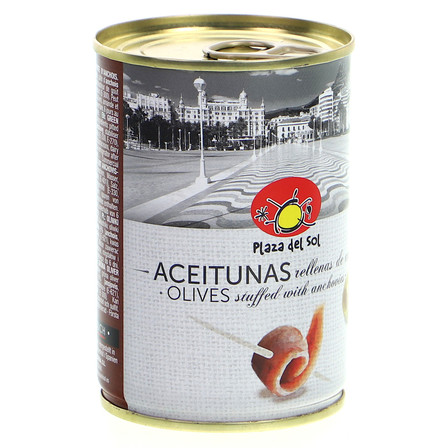 PLAZA DEL SOL OLIWKI ZIELONE NADZIEWANE PASTĄ Z ANCHOIS 120G (11)