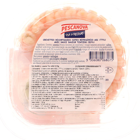 Scapmaree krewetki z sosem tzatziki 130g (DOSTAWY W CZWARTKI) (2)