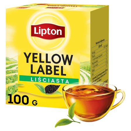 Lipton Yellow Label Herbata czarna liściasta 100 g (3)