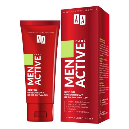 AA Men Active Care SPF 30 Outdoorowy krem do twarzy 50 ml (3)