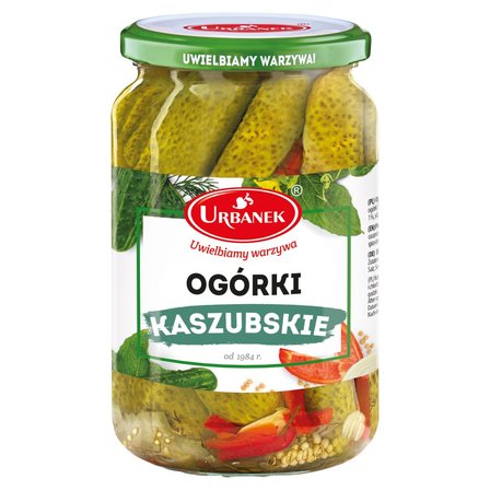 Urbanek Ogórki kaszubskie 680 g (1)