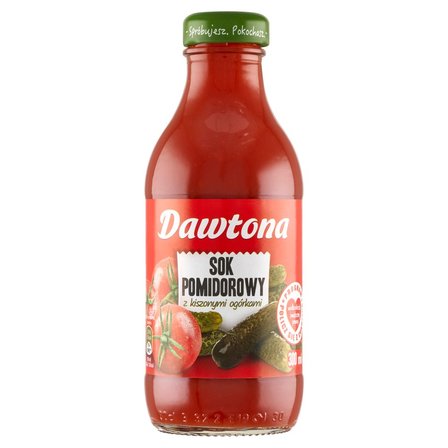 Dawtona Sok pomidorowy z kiszonymi ogórkami 300 ml (1)