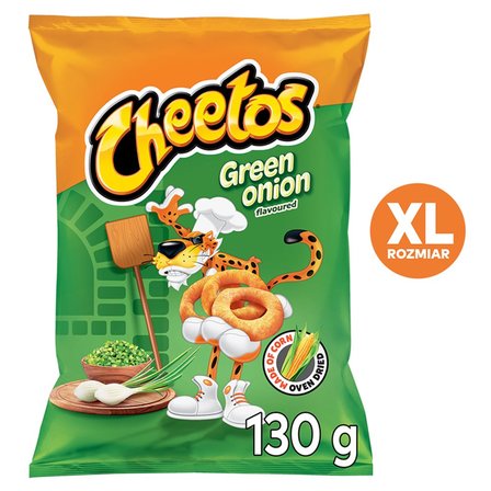 Cheetos Chrupki kukurydziane o smaku zielonej cebulki 130 g (2)