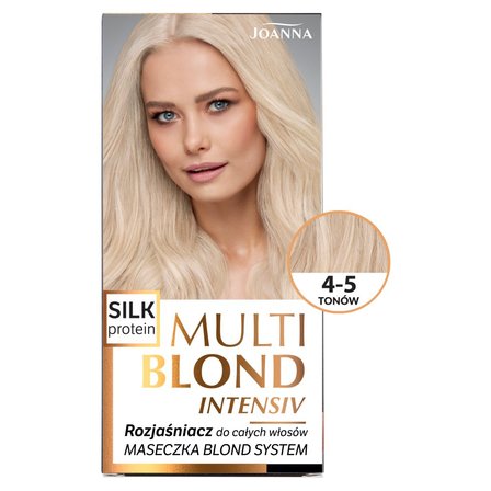 Joanna Multi Blond Intensiv Rozjaśniacz do całych włosów 4-5 tonów (3)