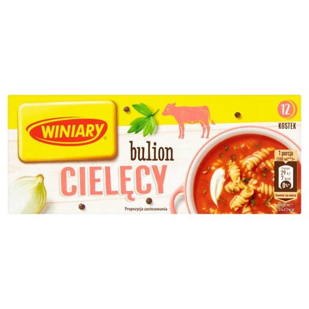 Winiary Bulion cielęcy 120 g (12 sztuk) (1)