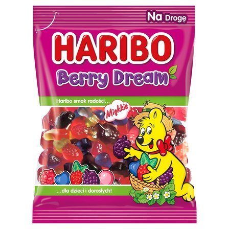 Haribo Berry Dream Żelki o smaku owocowym 85 g (1)