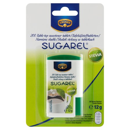 Krüger Sugarel Słodzik stołowy w tabletkach 12 g (200 sztuk) (1)