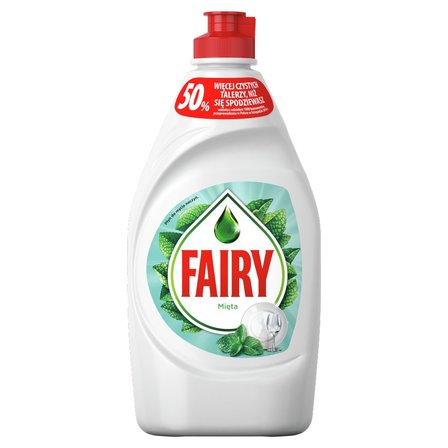 Fairy Aromatics Miętowy płyn do mycia naczyń  zapewniającą lśniąco czyste naczynia 430ml (1)