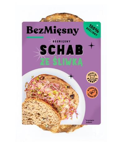 Bezmięsny Schab ze śliwką 100g (1)