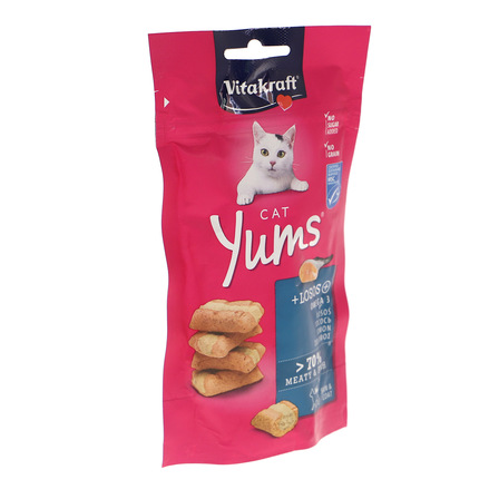 VITAKRAFT CAT YUMS ŁOSOŚ 40G (10)