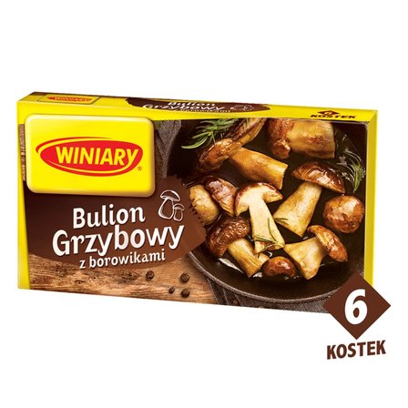 Winiary Bulion grzybowy z borowikami 60 g (6 kostek) (2)