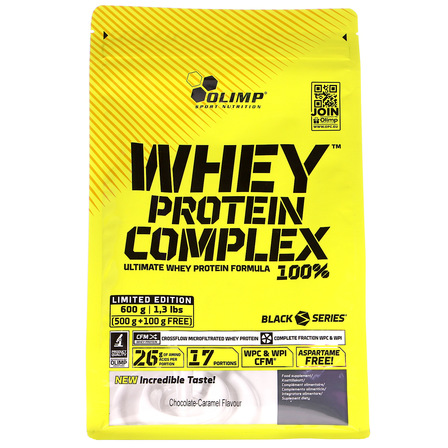 OLIMP WHEY PROTEIN COMPLEX CZEKOLADA-KARMEL 600G (1)