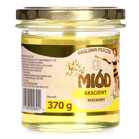 Miód nektarowy akacjowy 370g (11)