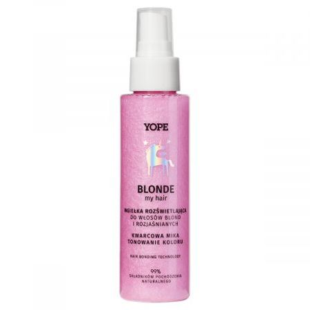 Yope, Blonde, Mgiełka rozświetlająca do włosów, Kwarc, 100 ml (1)