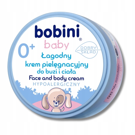 Bobini krem łagodny pielęgnacyjny do buzi i ciała, 75 ml (1)