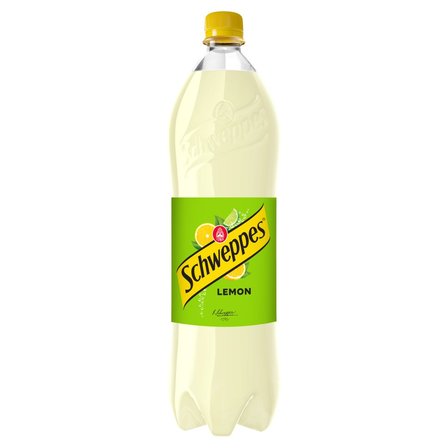 Schweppes Lemon Napój gazowany 1,35 l (1)