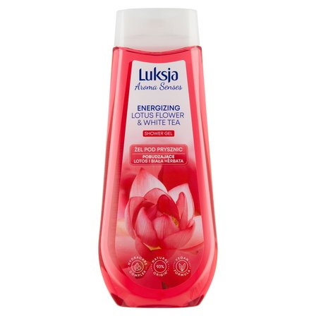 Luksja Aroma Senses Żel pod prysznic pobudzające lotos i biała herbata 500 ml (1)