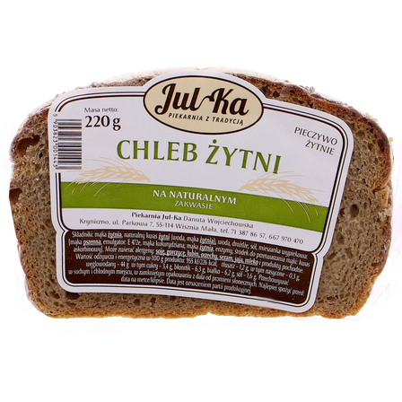 JUL-KA CHLEB ŻYTNI 220G (1)