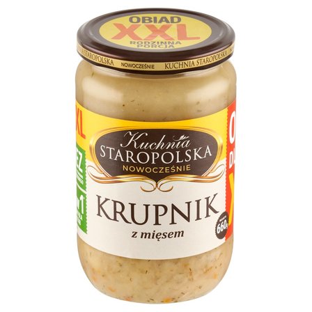 Kuchnia Staropolska Krupnik z mięsem 660 g (2)